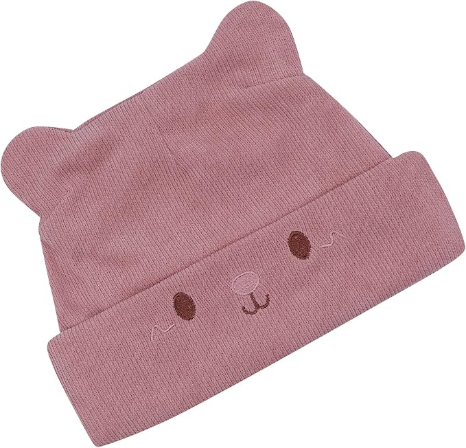 Women's Teen Girls Knitted Cat Kitty Cuffed Beanie Hat Winter Outdoor Stretchy - Image 4