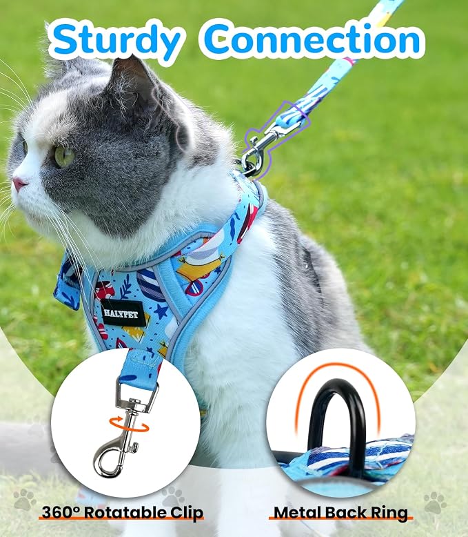 Halypet Cat Harness and Leash Set - Image 4