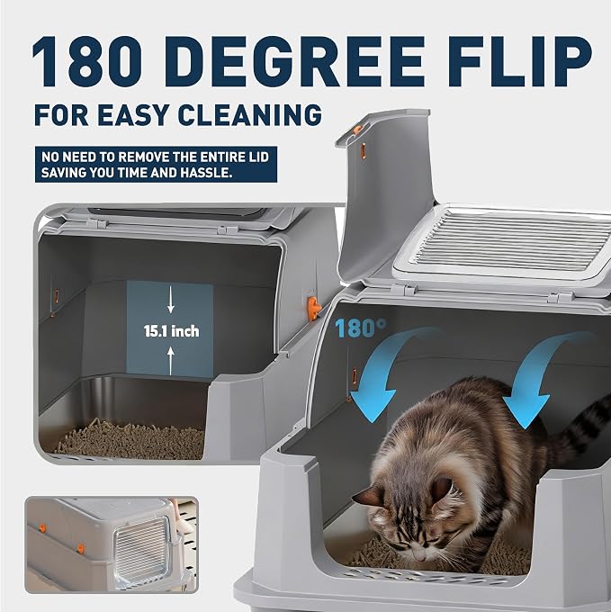 Stainless Steel Cat Litter Box - Image 5