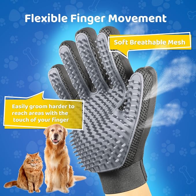 Upgrade Version Pet Grooming Glove - Image 5