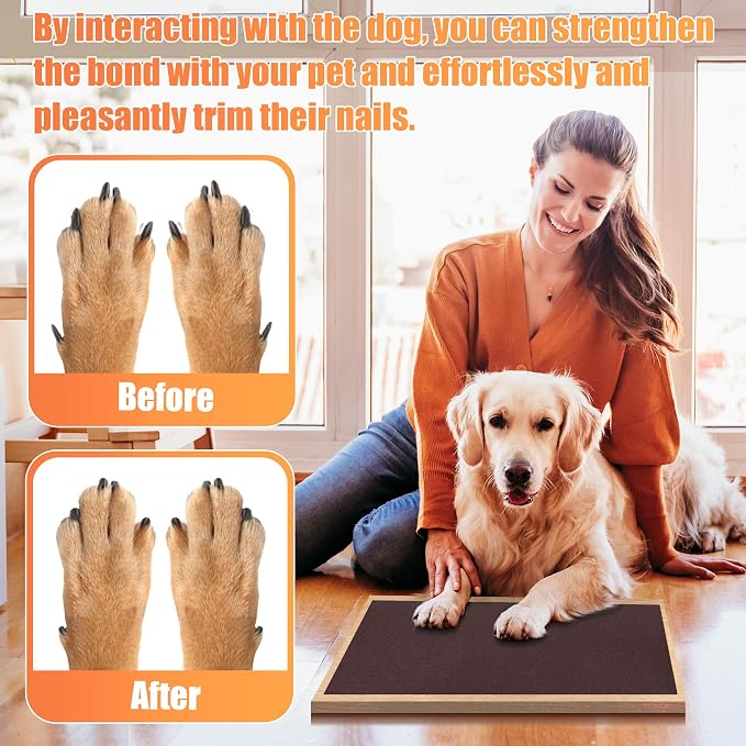 Pet Nail Self Adhesive Replacement Emery Paper Fits Most Dog Scratch Pad Cat - Image 3