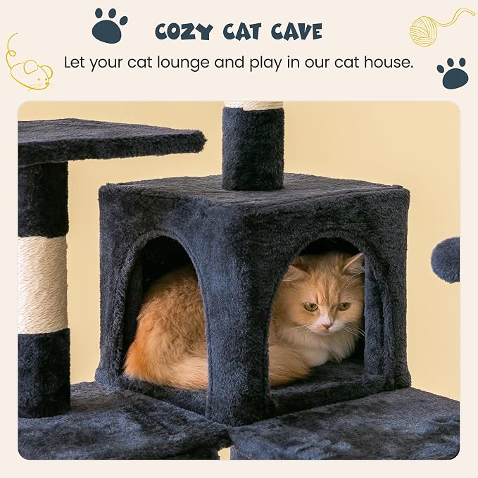 MWPO 63.8 inches Multi-Level Cat Tree - Image 7