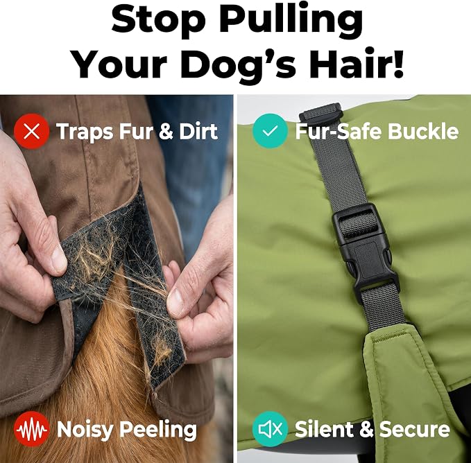 Dog Winter Coat, Warm Puffer Jacket - Image 3