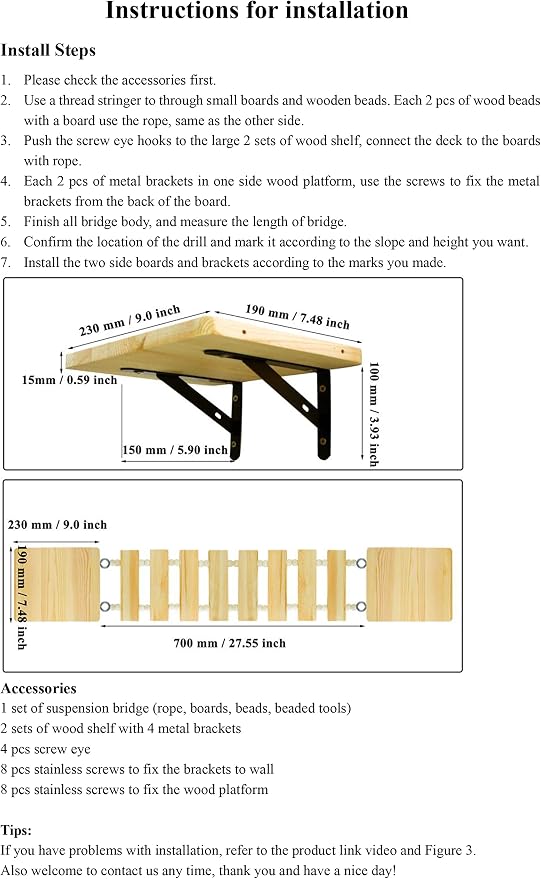 Cat Bridge Ladder Wooden Cloud Shelf Board Handcrafted Springboard Climbing - Image 7