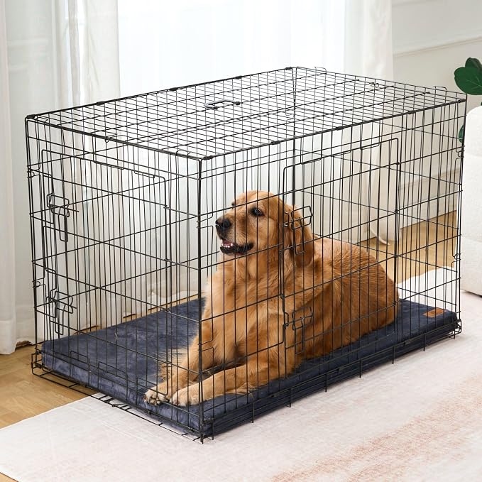 Dog Crate Pad - Extra Large Dog Beds - XXL Memory Foam Pet Bed - Image 4