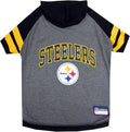 Pets First Pittsburgh Steelers Hoodie T-Shirt by PETSFIRST
