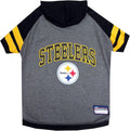 Pets First Pittsburgh Steelers Hoodie T-Shirt by PETSFIRST