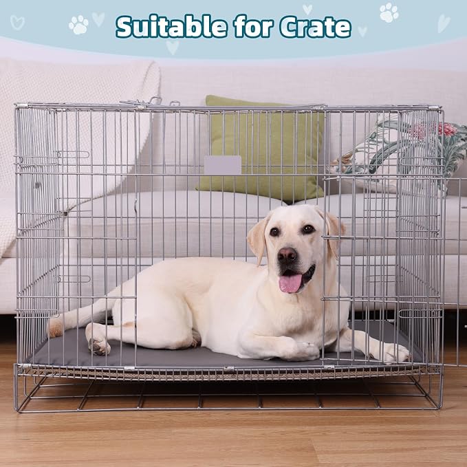 Dog Crate Pad Mat, Waterproof Kennel Cage Mat, Outdoor Cooling Pet Bed - Image 6