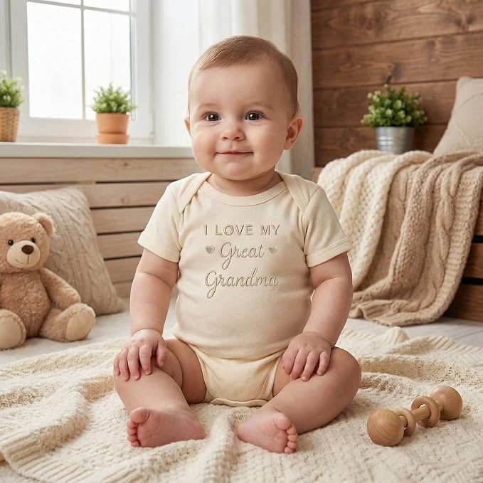 COUPLEHOODIES Personalized Baby Onesie Bodysuit – Custom Embroidery Gift - Image 2