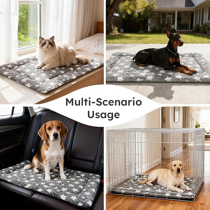 Dog Bed Mat, Dual-Sided Dog Crate Bed Mat - Image 5