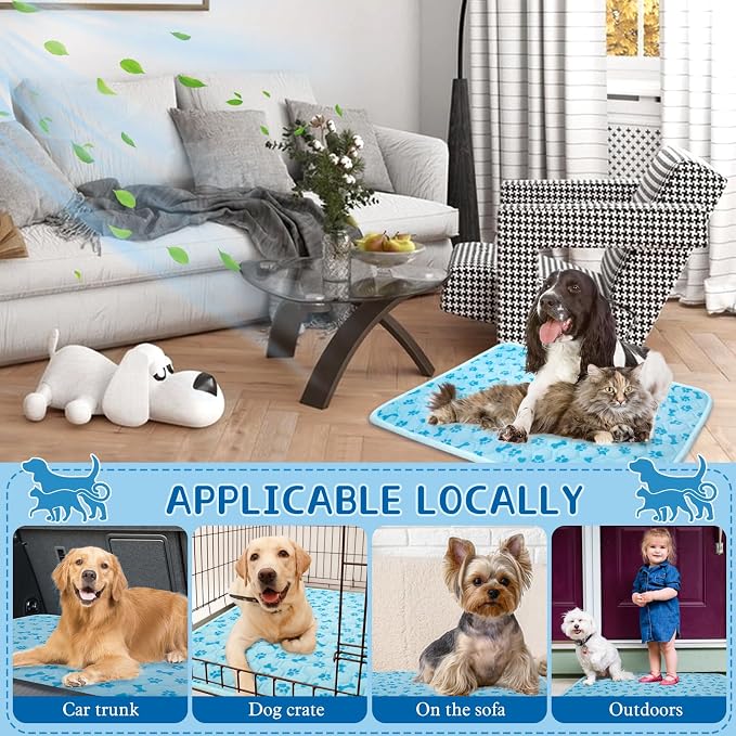 Dog Cooling Mat Self-Cooling Mat - Image 2