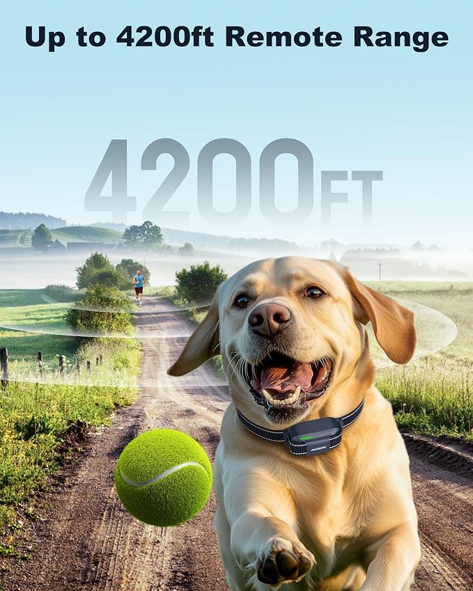 Jugbow Dog Shock Collar - 4200FT Dog Training Collar - Image 2