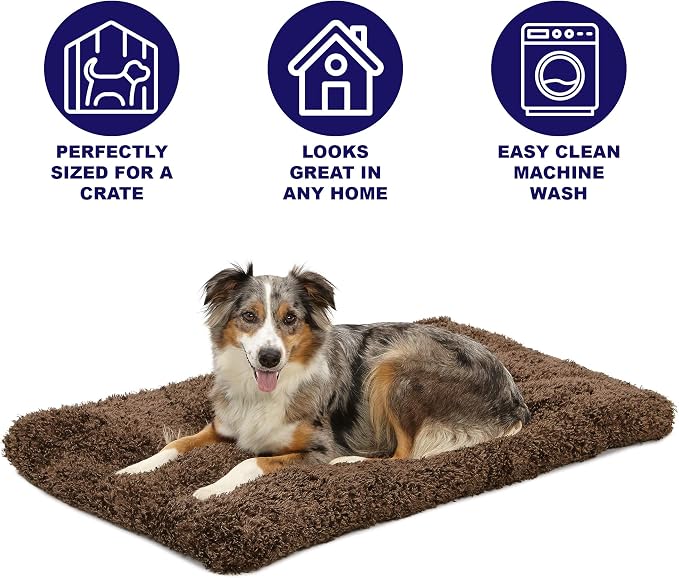 MidWest Homes for Pets XL QuietTime Deluxe Coco Chic Pet Bed, Ultra-Soft & - Image 3