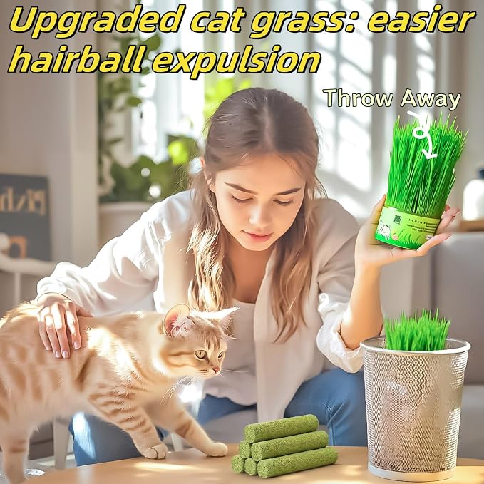 Cat Toys 17Pack 100g Catnip Grass Teething Stick - Image 2