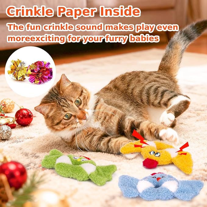 Retro Shaw Cat Toys, Bird Cat Toy - Image 4