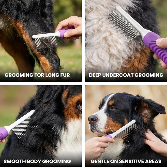 Poodle Pet Detangling Pet Comb - Image 4