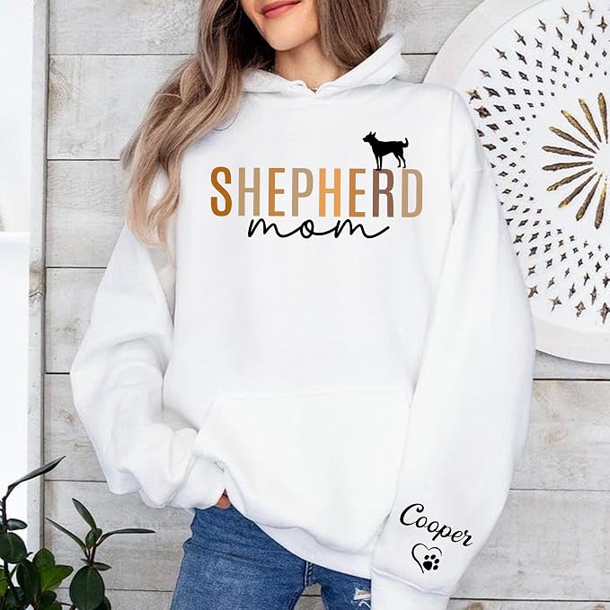 Personalized Dog Sweatshirt for Pet Lovers, Custom Name Crewneck, Cozy Gift for - Image 2