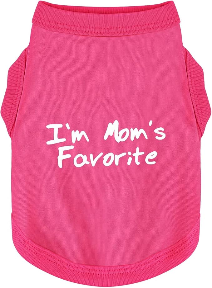 Cozy Sleeveless Canine Wear Dog Clothes, Lightweight, and Breathable Cotton Dog by Paiaite
