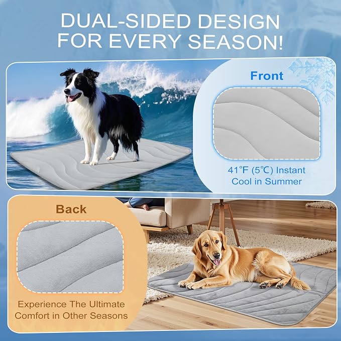 Cozyide Dog Cooling Mat, Large Cooling Mat - Image 3