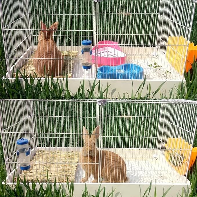 PINVNBY 4 Pack Woven Grass Mats - Image 4