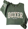 Personalized Dog Mom Sweatshirt, Dog Lover Crewneck, Gift Idea by Unknown