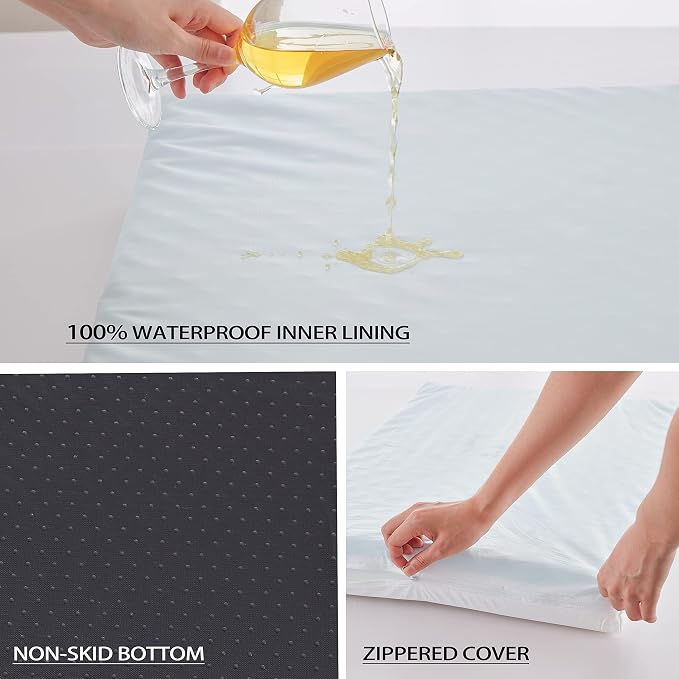 Cooling Dog Beds for Large Dogs, Washable Orthopedic Dog Bed for Crate - Image 5