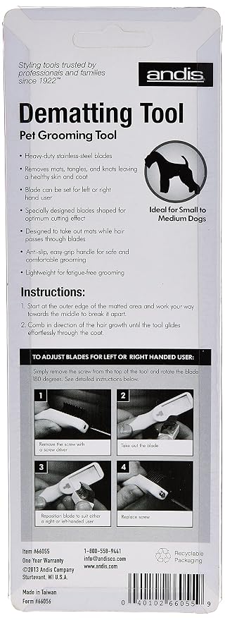 Andis 66055 Dematting 9-Blade Tool - Image 2