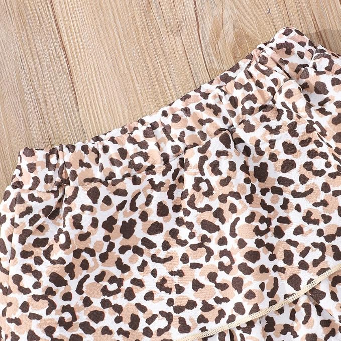 Akyzic Little Girl Skirt Outfit Two Piece Spring Summer Outfit Butterfly Dress - Image 6
