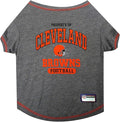 NFL Cleveland Browns Dog T-Shirt by PETSFIRST