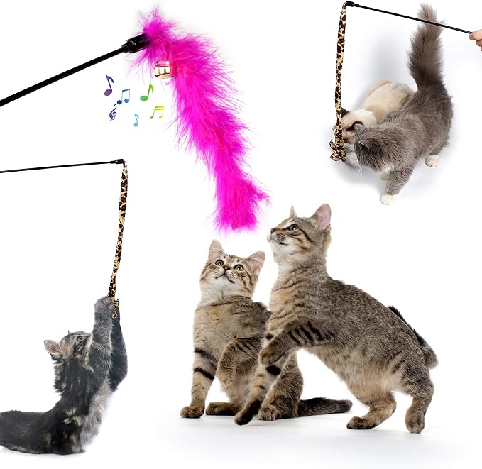 AILUKI 35 PCS Cat Toys Kitten Toys Assortments, Variety Catnip Toy Set - Image 5