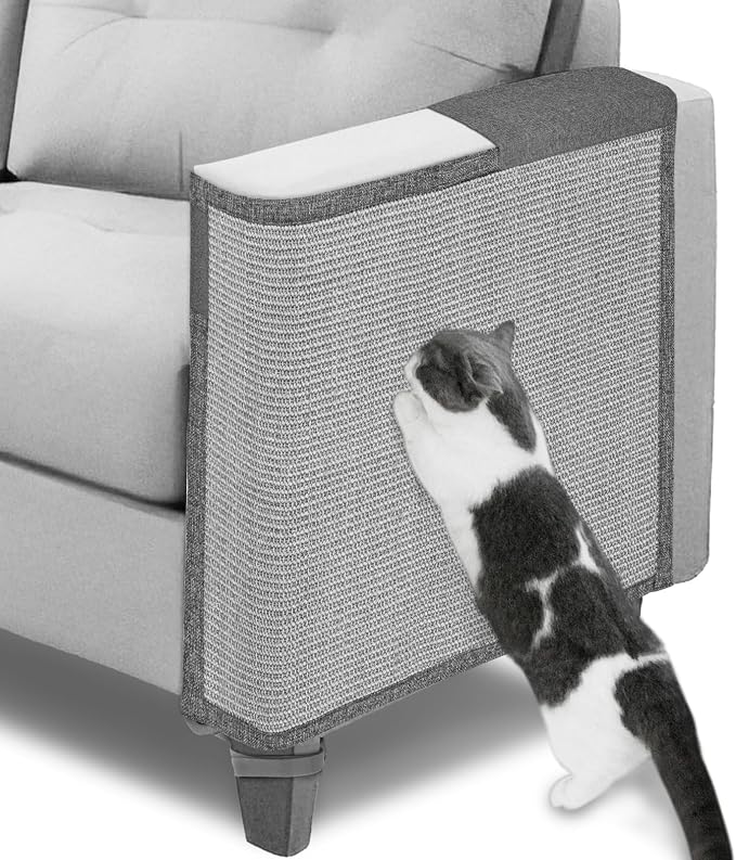 Cat Scratch Couch Protector, 23.6" L*19.6" W Scratching Furniture Protector Pad by Oroonoko