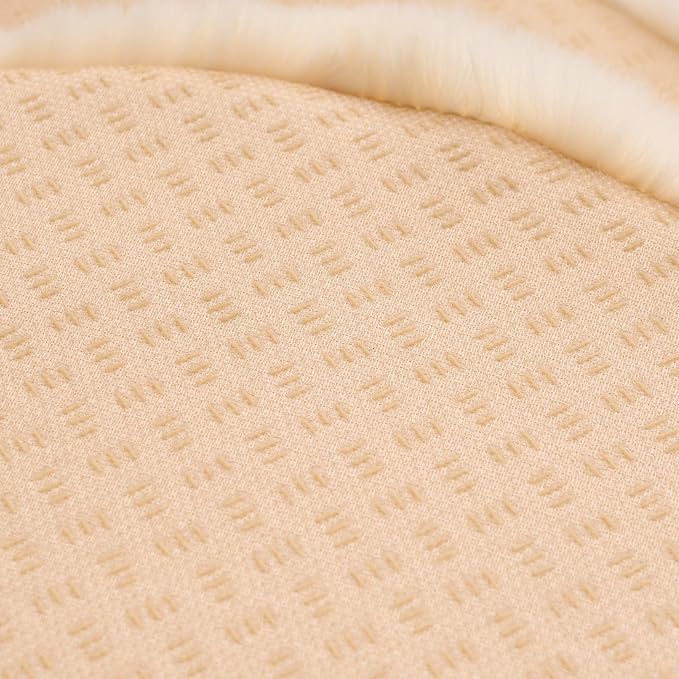 SHENGOCASE Pet Bed Cushion Pad, 12 x 12 inches, Square Faux Rabbit Fur - Image 6