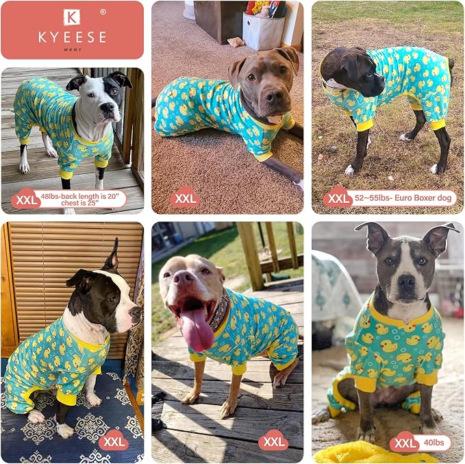 KYEESE Dog Pajamas Velvet Dog Pajamas Medium Sized Dogs Soft Dogs Clothes Pjs - Image 4