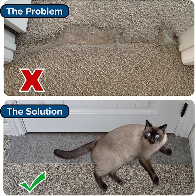KittySmart Carpet Scratch Stopper-Stop Cats from Scratching Carpets at Doorways - Image 3