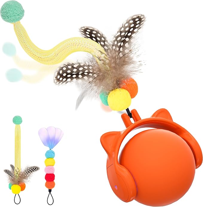 ORSDA Cat Toys for Indoor Cats, New Intelligent Voice Timing Touch Control Cats by ORSDA