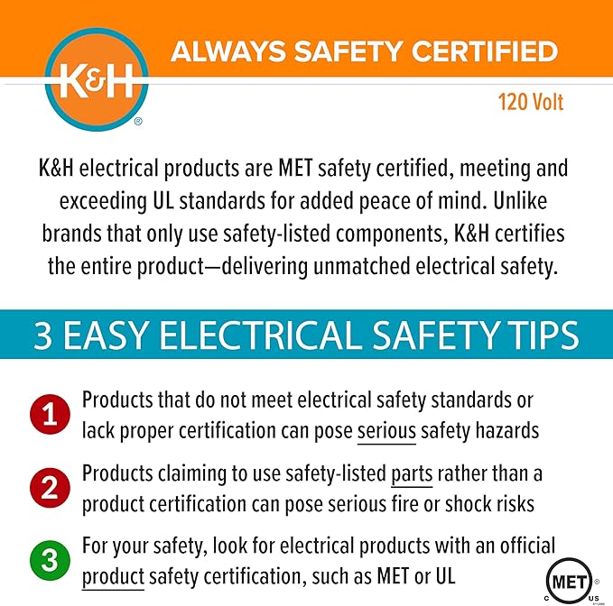 K&H Pet Products Lectro-Kennel Heated Outdoor Dog Pad, Durable Rigid ABS - Image 5
