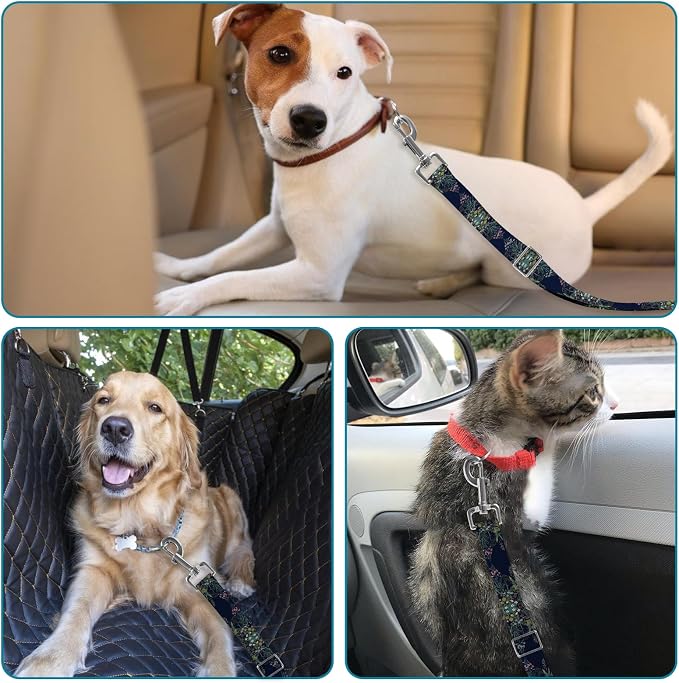 Adjustable pet cat and Dog car seat Belt，The Lanyard is Flexible and Adjustable - Image 6