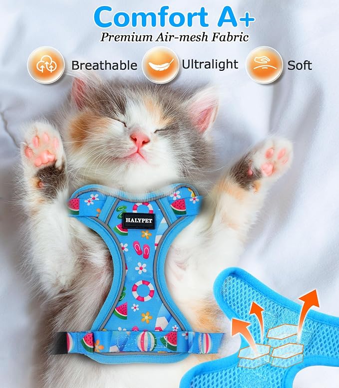 Halypet Cat Harness and Leash Set - Image 6
