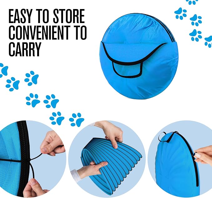 Houseables Dog Tunnel, Dog Agility Tunnel, Agility Equipment, Puppy Obstacle - Image 7
