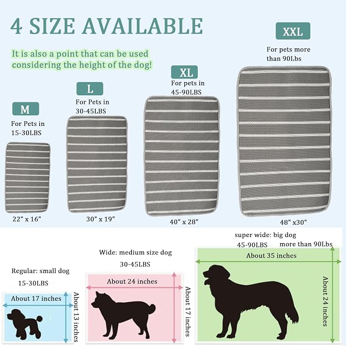 REEZEIVI Breathable Dog Crate mat - Image 5