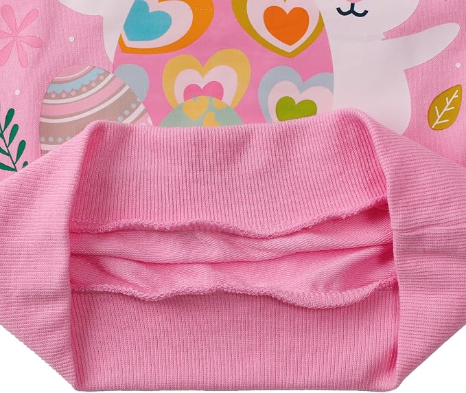 RETSUGO Toddler Baby Girls Sweatshirts Casual Pullover Crewneck Winter Long - Image 6