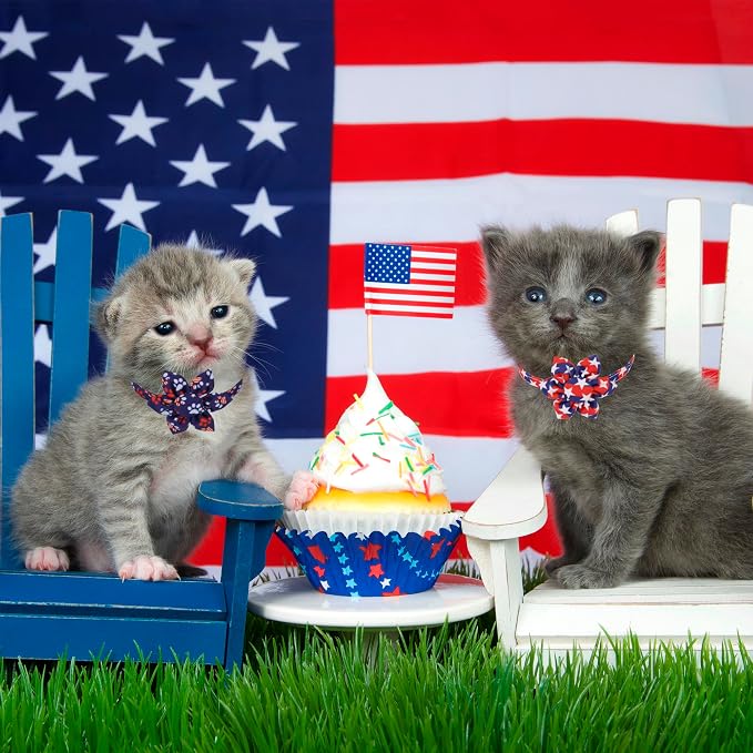 ADOGGYGO American Flag Cat Collars - Image 2