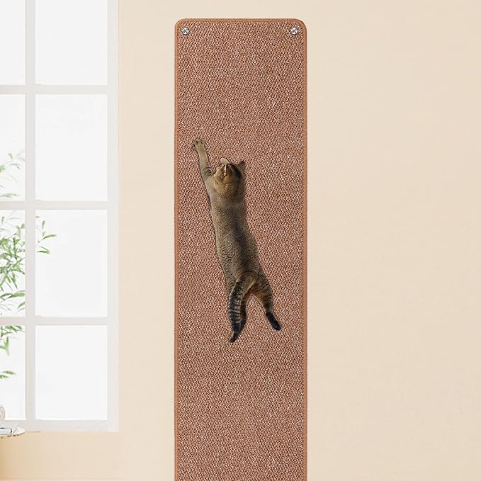 FHTONGE 71x15.8 Thickened Cat Wall Climbing Carpet by FHTONGE