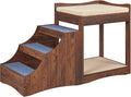 unipaws Pet Bunk Bed with Removable Step by unipaws
