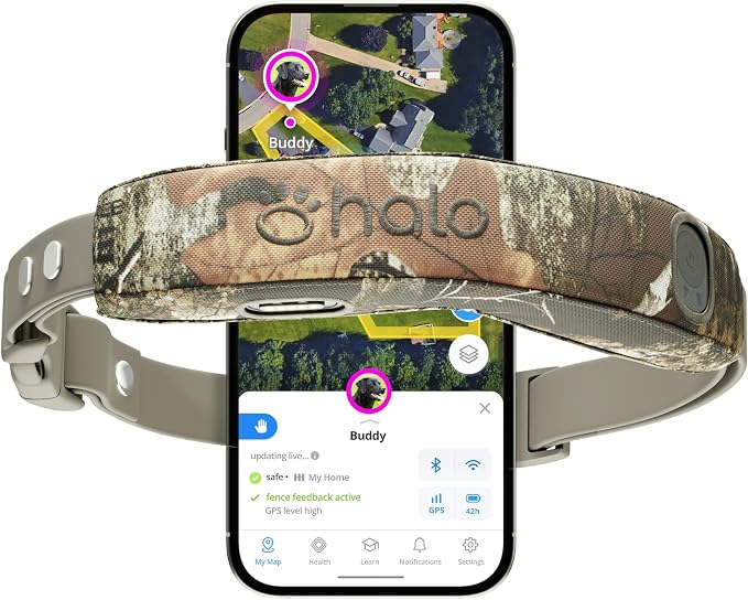 Halo Collar 5 Wireless Dog Fence & GPS Dog Collar, Keep Your Dog Safely by Halo