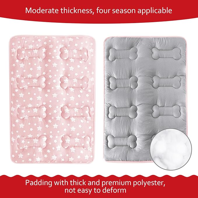Dog Crate Mat, Soft Dog Bed Mat - Image 3