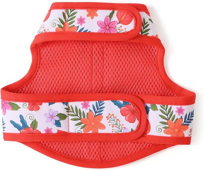 Mile High Life Dog Harness, Air Mesh Floral Vest Harness - Image 6