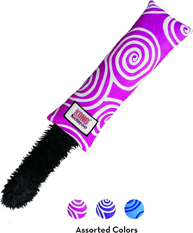 KONG Kickeroo Swirl Cat Toy – Plush - Image 4
