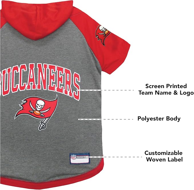 Tampa Bay Buccaneers Hoodie Tee Shirt - Image 5