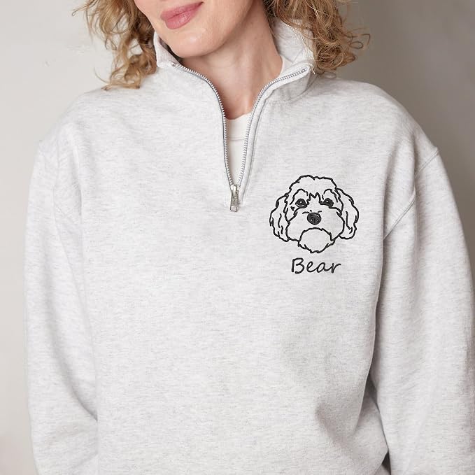 Chillever Personalized Embroidery Sweatshirt - Image 2